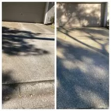 Back Porch and Driveway Cleaning in Windsor Park, FL 1