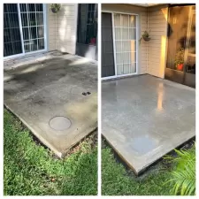 Driveway And Back Deck Pressure Washing In Jacksonville, FL 3
