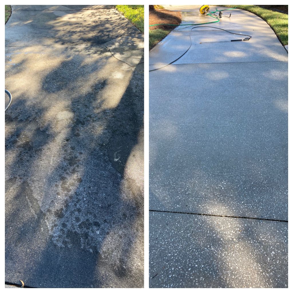 Driveway Cleaning in Jacksonville, FL