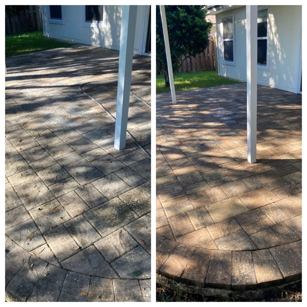 Paver and Driveway Cleaning in Windsor Chase Jacksonville, FL