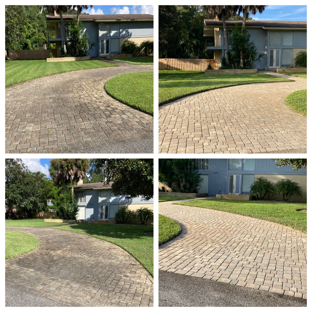Paver cleaning deerwood country club jacksonville fl