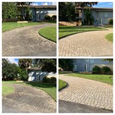 Paver Cleaning at Deerwood Country Club in Jacksonville, FL 0
