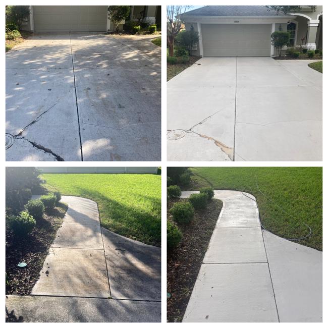 Sealed Driveway Cleaning Off Baymeadows Blvd in Jacksonville, FL