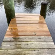 Wood Deck Cleaning 2