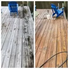 Wood Deck Cleaning 4