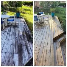 Wood Deck Cleaning 6