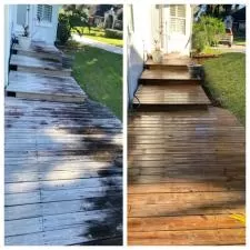 Wood Deck Cleaning 8