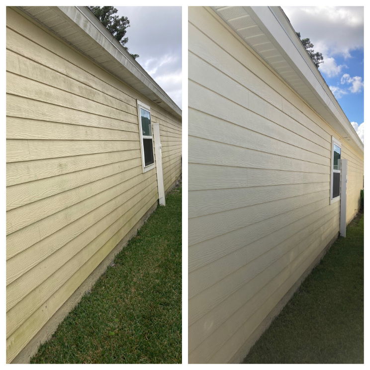 House Washing and Fence Pressure Washing in Jacksonville, FL