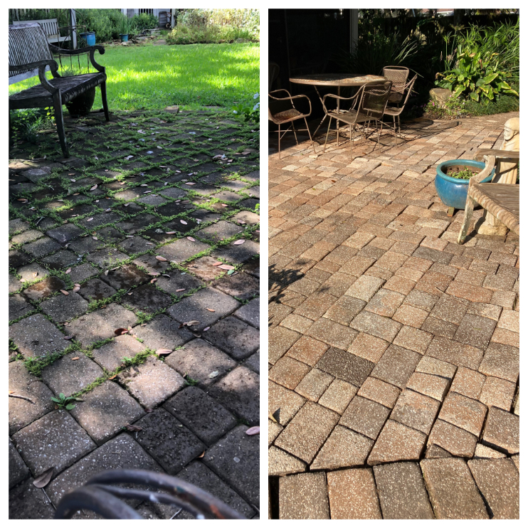 Paver Cleaning and Pressure Washing in Nocatee, FL