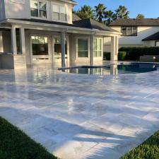 Travertine Paver Cleaning 0