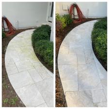 Travertine Paver Cleaning 1