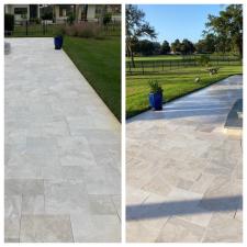 Travertine Paver Cleaning 3